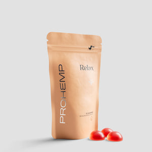 Prohemp Relax gummies sinaasappelsmaak voor rust en vitaliteit, 10 stuks