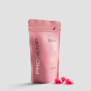 Prohemp Relax CBD gummies aardbeismaak voor rust en ontspanning