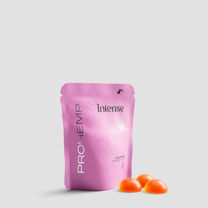 Prohemp Intense gummies met passievrucht, natuurlijke vitaliteit en rust