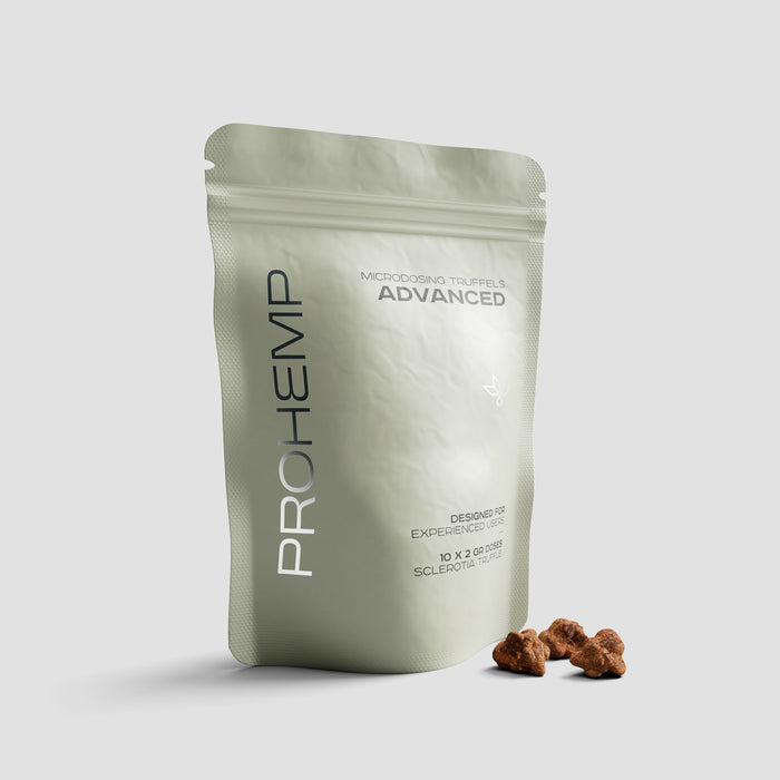 Prohemp Advanced Microdosing Truffels voor ervaren gebruikers, Sclerotia truffel 10 x 2 gr doses